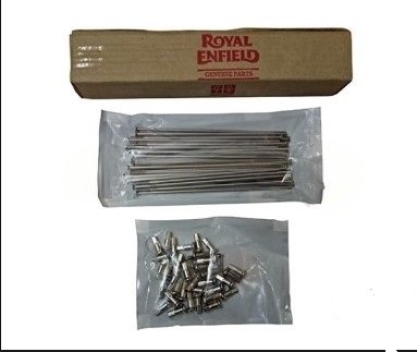 Spoke Nipple Kit 19 Inch Front Wheel For Classic 350 | Classic 500| Thunderbird 350 |thunderbird 500|bullet 350 | Royal Enfield