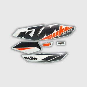 Stckr Set Duke 200 T2 2017 Blk Tank