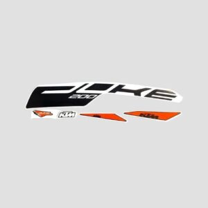 Stckr Set Duke 200 T3 Whi Tank