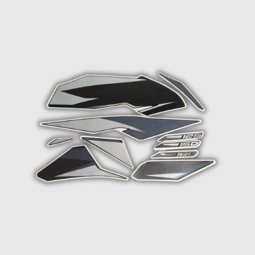 Stckr Set Pulsar 150 Bs6 Ug10 Blk/grey