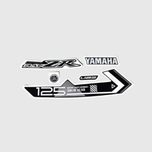 Stckr Set Ray Zr 125 [2020] Mettalic Blk