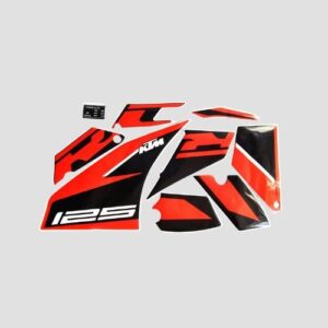 Stckr Set Rc125 T1 (2019) Orng Tank