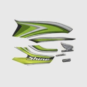 Stckr Set Shine 100 E20 Blk/grn