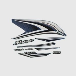 Stckr Set Shine 125 E20 Blue Tank (naq1194)
