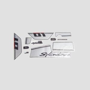 Stckr Set Splendor Plus [2024] 01 Edition Blk/grey