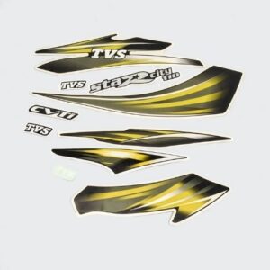 Stckr Set Star City 110 N/m [blk Tank-yel]