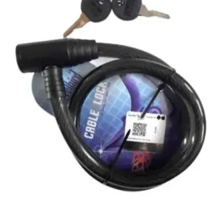 Steelbird Iron Cable Lock For Helmet
