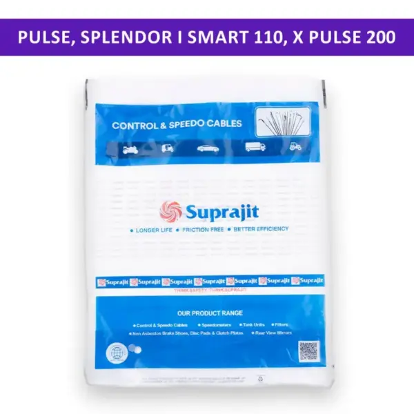 Suprajit Front Brake Cable For Pulse, Splendor I Smart 110, X Pulse 200