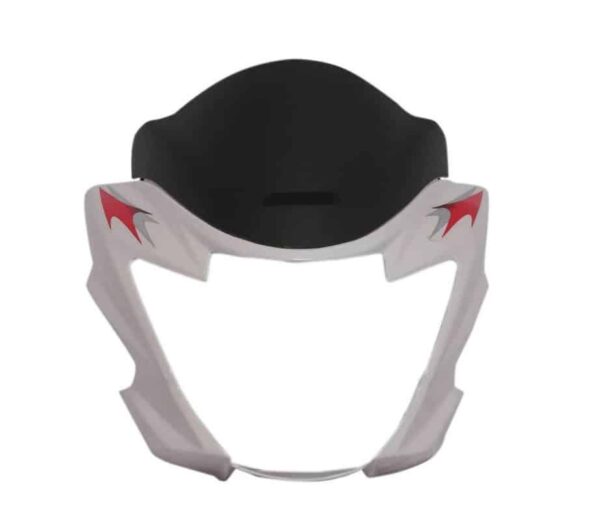 Suzuki Hayate Visor Silver