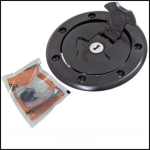 Tank Cap - Black With Lock And 2 Keys (36jg0092) (rc 200/390 2017 -18  bs4 Only)