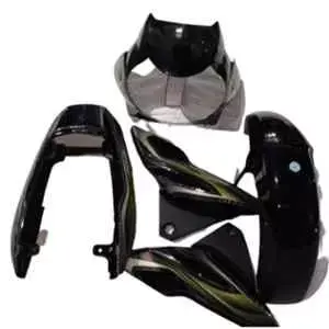 Black & Golden Full Body Kit For Bajaj Discover 100cc U13