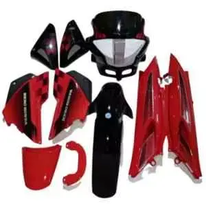Black & Red Full Body Kit For Hero Glamour U57