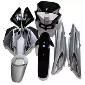 Black & Silver Full Body Kit For Hero Glamour U59