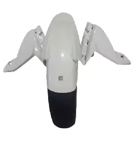 Front Mud Guard For Apache Rtr White