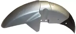Front Mud Guard For H. Glamour New Model Silver
