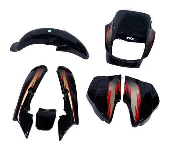 Full Body Kit For Victor Om Black Red - Image 2