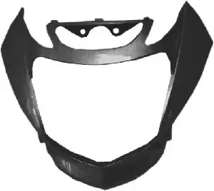 Headlight Visor For Cbz Extreme Black Uf176