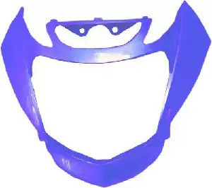 Headlight Visor For Cbz Extreme Blue Uf176b
