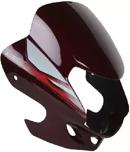 Headlight Visor For Cd Deluxe Red Uf118c