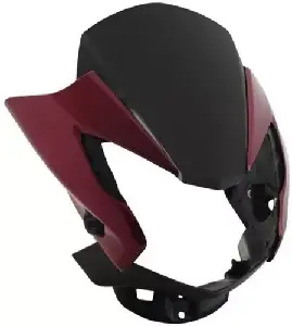 Headlight Visor For Livo Red Uf147d