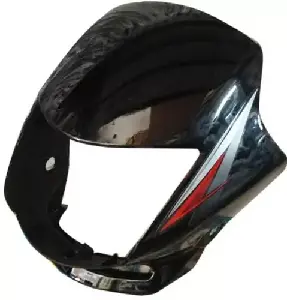 Headlight Visor For Shine Black & Red Uf151a