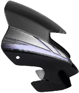 Visor For Cd Deluxe Nm Black Blue