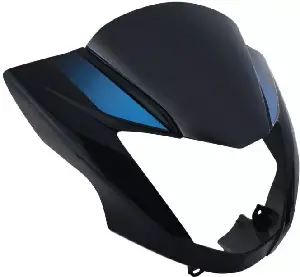Visor For Glamour Latest Black Blue