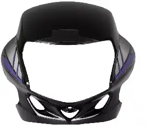 Visor For Hf Deluxe 2019 Black Purple
