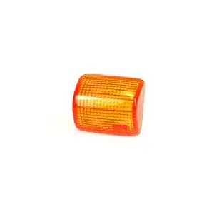 Uno Minda 5009-615c Amber Lens Blinker Lens For Hero Splendor Plus Front Rh / Rear Lh