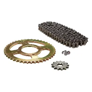 Uno Minda Ch-2020 Chain Sprocket Kit For Tvs Apache New Rtr 160 Cc