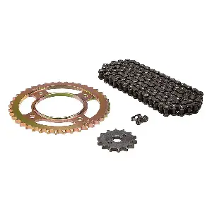 Uno Minda Ch-4010 Chain Sprocket Kit For Honda Dream Neo, Cd110 Dream