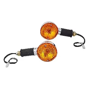 Uno Minda Il-7017cua Amber Lens Blinker Lamp Assembly Rh For Bullet Classic (set Of 2 Pcs)
