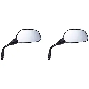 Uno Minda Rv-1002rd  shatterproof Rear View Mirror  for Bajaj Pulsar Dtsi-pack Of 2 Pcs