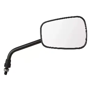 Uno Minda Rv-1008r Rear View Mirror Shatterproof Glass For Bajaj Avenger Street 150,180 (black)