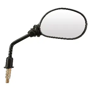Uno Minda Rv-1203rh Rear View Mirror Shatterproof Glass For Suzuki Access, Heat (black)