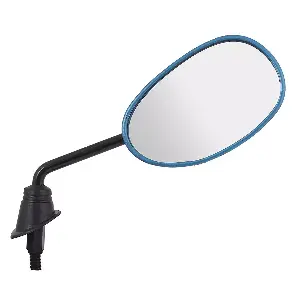 Uno Minda Rv-2010l-matblu Shatterproof Rear View Mirror For Tvs Jupiter,wego