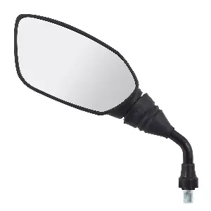 Uno Minda Rv-2012l Shatterproof Rear View Mirror For Tvs Star City + / Phoenix/new Victor