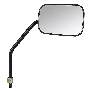 Uno Minda Rv-3000 Rear View Mirror Shatterproof Glass Honda Kinetic (black)