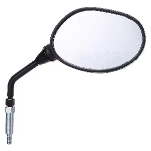 Uno Minda Rv-4002r Rear View Mirror Without Rubber Cap For Honda Activa New Model (black)