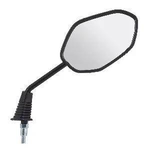 Uno Minda Rv-4007r-a Shatterproof Rear View Mirror With Adaptor For Honda Dio New Model