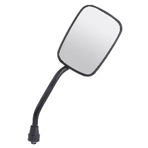 Uno Minda Rv-5001 Rear View Mirror Shatterproof Glass Tvs Cd 100ss , Xl, Xl Super, Xl 100, Champ (black)