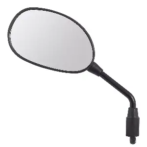 Uno Minda Rv-5005ld Shatterproof Rear View Mirror With Adapter For Hero Splendor New Model