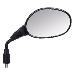 Uno Minda Rv-5010r Rear View Mirror Shatterproof Glass For Hero Passion Pro, Splendor Pro (black)