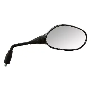 Uno Minda Rv-5012r Rear View Mirror Shatterproof Glass For Hero Cbg Xtreme (black)