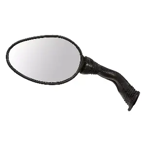 Uno Minda Rv-5016l-blue Rear View Mirror Shatterproof Glass For Hero Maestro (blue And Black)