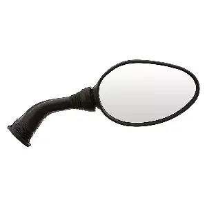 Uno Minda Rv-5016r-wht Rear View Mirror Shatterproof Glass For Hero Passion Pro Refresh New Model (white And Black)