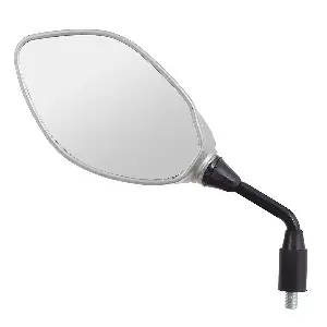 Uno Minda Rv-5017r-slvr Shatterproof Rear View Mirror For Hero Passion Pro-refresh