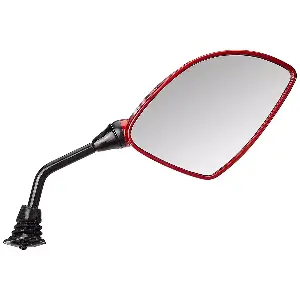 Uno Minda Rv-5020l-cbred Shatterproof Rear View Mirror For Hero Pleasure New Model