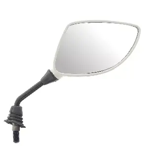 Uno Minda Rv-5020r-wht Shatterproof Rear View Mirror For Hero Pleasure New Model