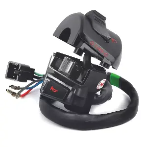 Uno Minda Sw-0659a Handle Bar Switch- Left Side, Kick Start For Hero-ambition - Disc